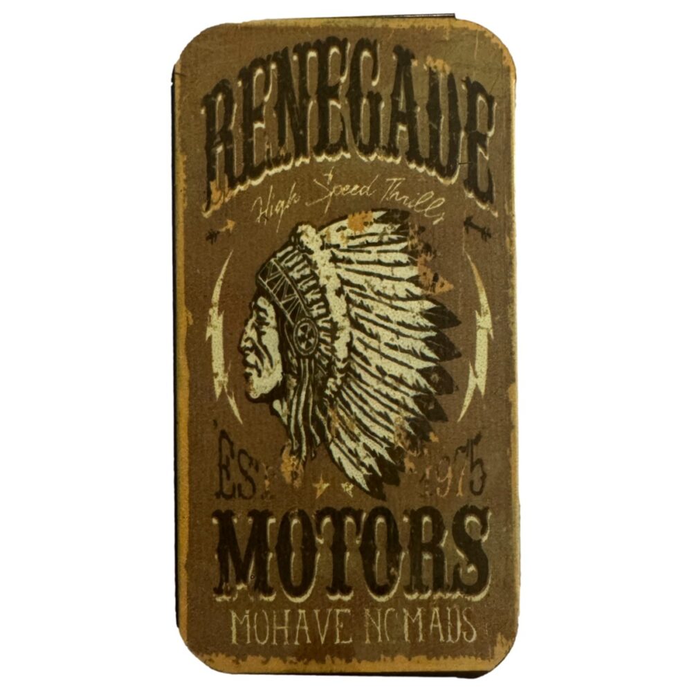 Μεταλλική Πινακίδα Με Μαγνήτη Retro – 10,5 × 5,5 cm Σχ.116